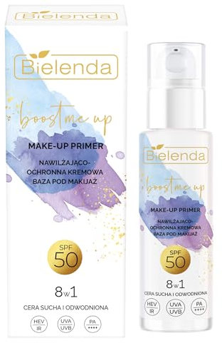 Bielenda BOOST ME UP Moisturizing and protective cream base for makeup 8in1 SPF50-30ML