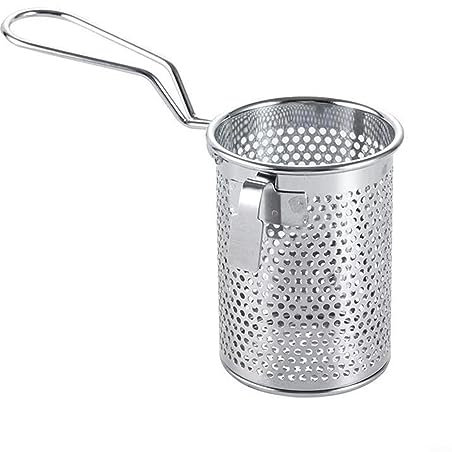 Passoire à pâtes en acier inoxydable à mailles fines pour cuisine passoire en maille fine pour pâtes et nouilles