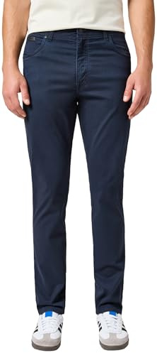 Wrangler Herren Jeans Texas Slim Fit Jeanshose, Dark Navy Navy,31W / 32L