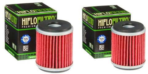 DB PARTS Set di 2 filtri olio compatibili con Yamaha 300 CZD A X-Max Tech Max Abs (XMax) (SH142) 2021