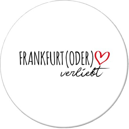 Huuraa Magnet Frankfurt (Oder) verliebt Geschenk 59mm Kühlschrankmagnet Flaschenöffner Frankfurt (Oder) Geschenkidee