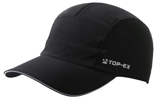 TOPEX XL/XXL wasserdichte Baseball Cap Herren UPF 50 Running Cap Sommer Kappe Sonnenhut Basecap Sports Golf Cap Tennis Laufkappe Schwarz L/XL