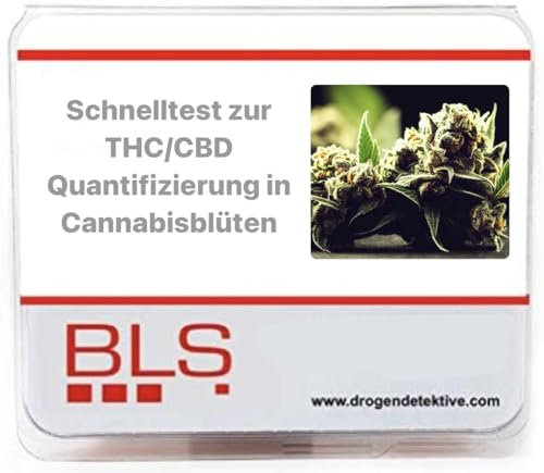 THC/CBD Quantifizierung - Schnelltest zur Bestimmung von THC/CBD Gehalt in unbekannten Substanzen (z.B: Blüten oder Extrakten)