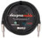 designacable.com 5m - Black Unbalanced Straight Jack Guitar Lead - Handmade in the UK using Van Damme XKE instrument cable & Neutrik NP2X 1/4 Mono Jacks.