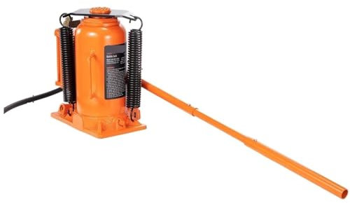 WLLKIY Gato HidráUlico Gato De Botella Hidráulico De 20 Toneladas, Gato De Botella Totalmente Soldado For Camioneta, RV, Reparación De Automóviles, Ingeniería Industrial Eficiente(Pneumatic Type)