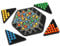 Triangle Board Game, Funny Chain Triangle Game Triggle Rubber Band Game Chain Triangle Chess Classic Desktop Puzzle Games Strategy Peg Board Game for Kids Adult Family Friends Interactive Party
