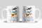 newseny Tazza Espresso Patronum - Con immagine fan art di Expresso Patronum - Regalo magico | Ceramica 350ml (Espresso Patronum doppio)