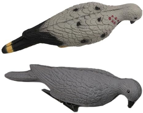 Vogel-Zielscheibe zum Bogenschießen – Köder für Tiere aus Schaumstoff, Bogenschießen, Köder-Taube | Realistischer EVA-Köder für Schleuderschießen, Dekoration und Zielscheibe ideal für Liebhaber