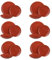 Servizio 18 piatti terracotta mattone Style