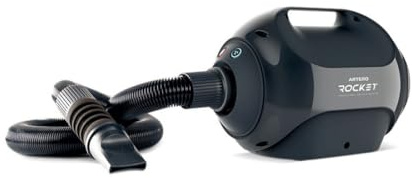ARTERO Rocket. Secador Profesional para peluquería Canina Motor Potente, Alta Velocidad, Resistente, Ligero y silencioso. El Mayor Rendimiento con el Menor Consumo del Mercado. (Gris Oscuro)