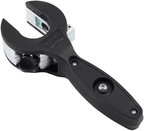 YUETTYY Ratchet Tube Pipe Cutter for Cutting 8-29mm,Easily Maneuverable Ratchet Tube Cutter That Cuts Through Tough Stainless Steel & Copper Tubes Tools (Black)