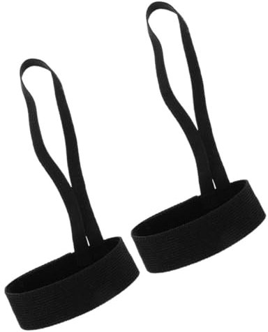 GANAZONO Schiedsrichterarmband Fußball 2 Stück, Elastisches Band Schwarz