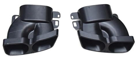 Tail Pipe 1Pair Exhaust Tail Pipe Muffler Tips For Mercedes For Benz C E S GLE GLS Class W205 W212 W222 W204 W213 Pre-Facelift 2015-2018 Exhaust Tips