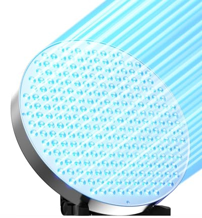 Jitesy Gesichts solarium für Zuhause, 250 LEDs 460nm Wellenlänge,Gesichtsbräuner Gerät mit Tischständer und Aufhängung, Höhensonne Gesichtsbräuner zur Ganzkörper,Kostenloses Bräunungsserum 30ml*2