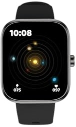 HIFUTURE HI-LUMEPRO Smartwatch, 1,85 Zoll AMOLED, Bluetooth 5.3, 100+ Sportmodi, Herzfrequenz- und SpO2-Messung, Aluminiumlegierung, Schwarz/Grün/Gold, 44,5 x 38 x 10,5 mm
