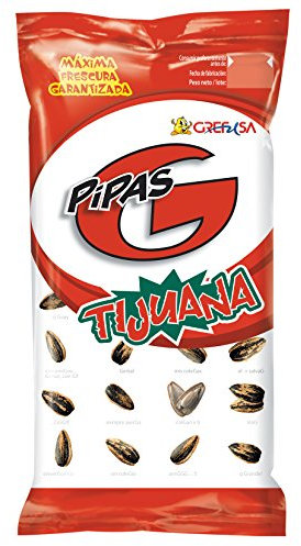 Pipas G Grefusa - Pipes Tijuana, 165 g - [Pack de 11]