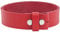 Vascavi ® Wechselgürtel aus Rindsleder, Ledergürtel, 4 cm breit und ca. 0,33 cm stark, Made in Germany, #4-OS1 (105 cm Gesamtlänge 120 cm, Rot)