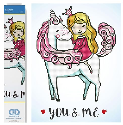 Diamond Painting Kit, Intermediate, DD6, You & Me