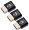 EVanlak HDMI Plugs Headless Premium Aluminum Display Emulator Light Revelation Dummy Plug Headless Ghost Machines Fit Anyone with a Headless GUI Server 1920x1080@60Hz-3Pack