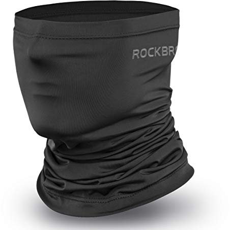 ROCKBROS Halstuch Balaclavas Schlauchtuch Hochelastisch Atmungsaktiv Multifunktionstuch UPF 50+ Kühl Radfahren Halbe Sturmhaube Herren/Damen