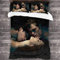 NICHIYO The Vampire Diaries Bettwäsche-Set, Bettbezug und Kissenbezug, 3D-Digitaldruck, dreiteiliges Bettwäscheset (2, Einzelbettgröße 135 x 200 cm + 80 x 80 cm)