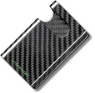CRBNCNCPT® Carbon Fiber Kartenetui | Visitenkartenetui - Kartenhalter - Kreditkartenetui - Credit Card Holder - Wallet | Schwarz Herren (Carbon Fiber)