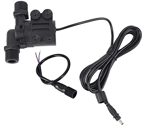 Pompe de circulation solaire 12V JT600D-12 Prise étanche, DC 12V Pompe de circulation d'eau solaire Pompe à eau moteur sans balais 600L/H Prise étanche IP68