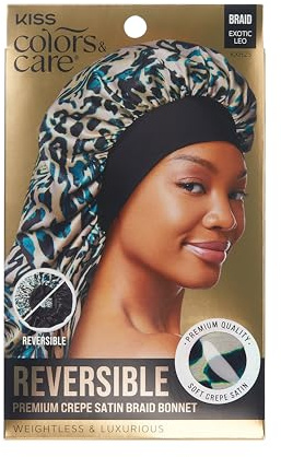 KISS Colors & Care Reversible Hair Bonnet