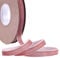 20 Yard Samtband Schleifenband,10mm Samtbänder Samtborte Samt Dekoband Geschenkband Schmuckband Stoffband Festival Bänder für DIY Nähen Blumenstrauß Hochzeit Geburtstag Geschenke Verpackung,Altes Rosa