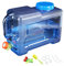 RuiDay 12L Reservoir Eau Camping Car,Portable Bidon d'eau avec Poignée,Jerrican Alimentaire avec Robinet,Parfait pour Voyage, Camping, Barbecue, Pêche（avec Accessoires）