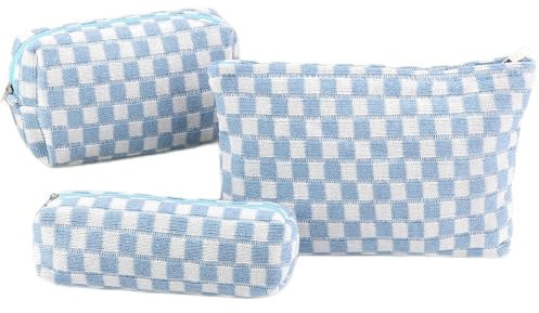 EIMMBD Kulturbeutel für Herren, Reise-Kulturbeutel, Reiseutensilien, Roll-Organizer, Herren-Kulturbeutel für Reisen, Blau, modisch