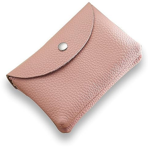 Sugeru Portafoglio Donna, Piccolo in Pelle Portafogli Donna, 5 Colori Portafoglio Donna Piccolos, Cute Portafoglio Piccolos Donna per Chiavi Cellulare (rosa)