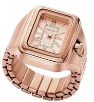Fossil Orologio da donna Raquel, movimento al quarzo a due lancette con cinturino in acciaio inossidabile, 14 mm, Tono oro rosa