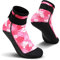 Yikayin Neoprensocken, 3mm Wattsocken Tauchsocken für Männer Damen Herren Frauen, Schwimmsocken Beachsocken für Schnorcheln Kajakfahren Jetskifahren SUP - Rosa L