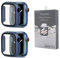 Takuya Design Durable Watch Cases For Apple Watch (Navy, 40mm for 4/5/6/SE/SE2) (Pack of 2)