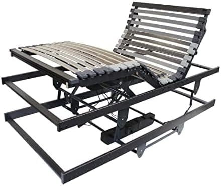 SHOGAZI Pflegebett 90x190 cm – Elektrisch verstellbares Krankenbett mit 3 Motoren, Vergleich.org Testsieger – Höchster Komfort und Qualität