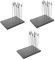 Operitacx 3 Sets Bemalte Basis Die Werkzeuge Clip DIY Modell Malklammer Basen Farbspritz Klammer Ständer DIY Malklammern Sprühklammer Basis DIY Versorgung Malklammern