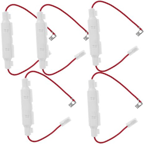 CRILSTYLEO 5piezas Fusible De Alta Tensión Para Microondas De Compatible Varios De Electrodomésticos Instalación y Cocinas