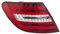 Areyourshop Links Rücklicht Anhänger Fit für Mercedes W204 C250 C300 C350 C63 2011-2014,LED Rücklicht Passend für OEM:2049060604/166-60048R/2049060703/440-1983R-AS/MB2801135