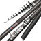 Teleskop Angelrute 2.7m 3.6m 4,5m 5,4 m 6,3 m 7,2m Power M Carp Angeln Spinnstange Kohlefaser Spinnen für Angeln(4.5 m)