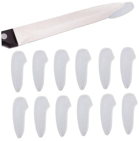 BEBEMOKO 50 Piezas para Fundas para Protección de Cuchillas Cocina Ligero y Práctico Previene Lesiones y Desgaste