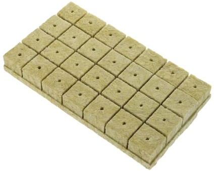 NUOBESTY 28stücke Anzuchtwürfel Für Hydroponik Pflanzen-anzucht Ohne Erde Würfel Aus Robustem Material Für Belüftung Und Wasserspeicherung Für Indoor-gärtnerei Und Vielseitige Bepflanzung