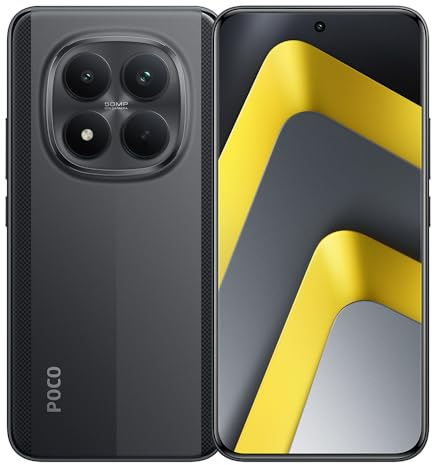 XIAOMI POCO M8 Pro 5G,Smartphone 12 GB+512 GB,Schermo AMOLED CrystalRes 1,5 K da 6,83 pollici, processore Snapdragon 7s Gen 4,Fotocamera 50 MP Light Fusion 800 con stabilizzatore, nero, caricatore