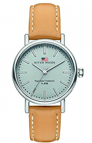 River Woods Women's Watch Leather Oswego