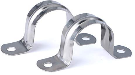 newlng 35MM Abrazadera de Tubo Abrazadera de Fijación de Tubo 304 Acero Inoxidable U-Tube Clamp 16 UNIDS Anillo de Conexión Manguera Clamp Tarjeta Montar Tarjeta Sillín Tarjeta Manguera Sujetador