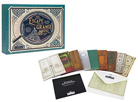 Professor Puzzle | Escape from Grand Hotel | Puzzle | Ages 12+ | 2+ Players