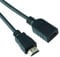 2m Gold Plated HDMI Extension Cable Lead Male to Female (2m Long)