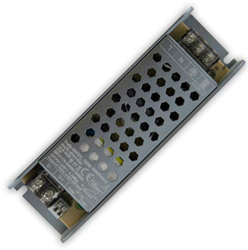 24V LED Trafo dimmbar - 60-200 Watt IP67-24 Volt DC - TRIAC & 0/1-10V - kein Flimmern, kein Rauschen für LED Leuchtmittel und Stripes - Transformator Gleichrichter Driver Netzteil