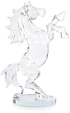 London Boutique Dekoratives Kristalltier Pferd Ornament Geschenk