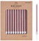 PHD CAKE 24-Count Rose Gold Long Thin Metallic Birthday Candles, Cake Candles, Birthday Parties, Wedding Decorations, Party Candles